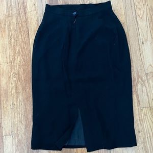 Black Pencil Skirt